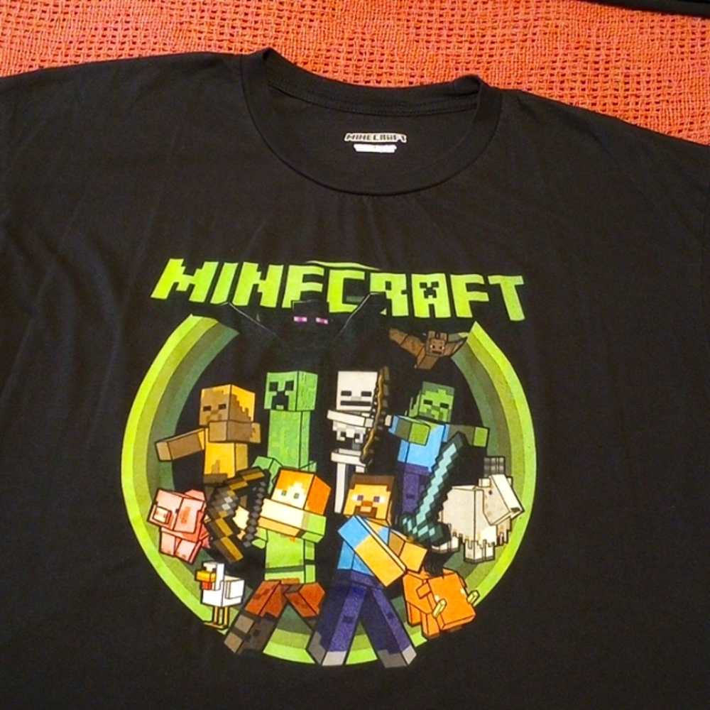 Men's Minecraft T-shirt XL